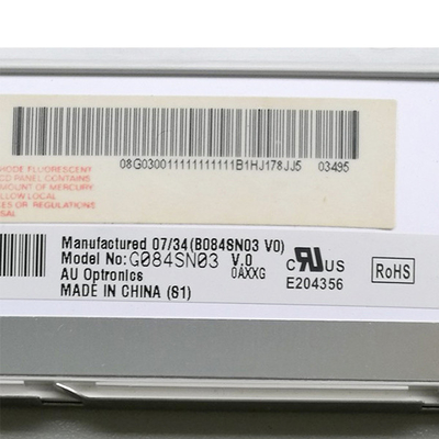 G084SN03 V0 New Original 8.4 inch SVGA 800(RGB)×600 TFT LCD Display for AUO