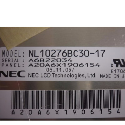 NL10276BC30-17 NEC 15 inch1024*768 LCD Panel Display