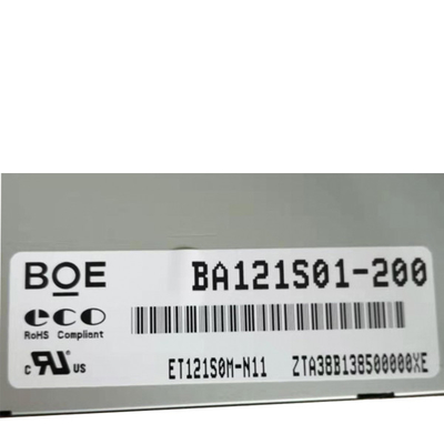 BOE ET121S0M-N11 800×600 Medical Device Display 12 Inch TFT LCD Modules