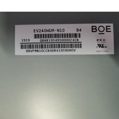 BOE EV240WUM-N10 24.0 Inch IPS LCD Display Panel Module RGB 1920X1200 Resolutions