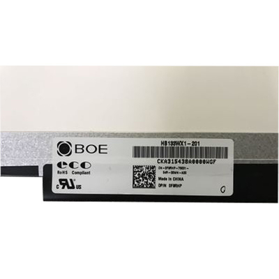 BOE 13.3 Inch Laptop Screen HB133WX1-201 RGB 1366X768 LCD Displays Module
