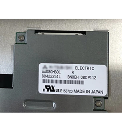 AA080MB01 Brand New Original 8.0 inch 800×480 LCD Display for High-End Industrial Equipment for Mitsubishi