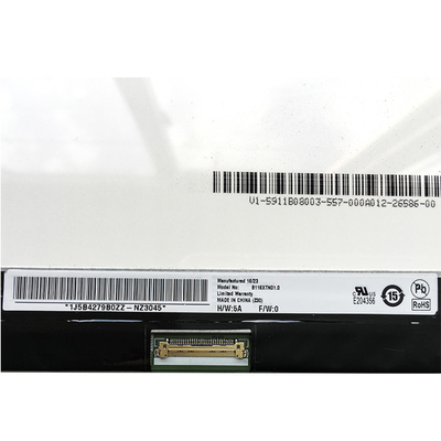 N116BGE-EB2 11.6 Inch HD Laptop LCD Screen Slim 30 Pin Glossy Innolux Up And Down Brackets