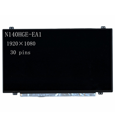 N140HGE-EA1 FHD LCD Display Panel 14.0 Inch Slim 30 Pins 262K 60% NTSC
