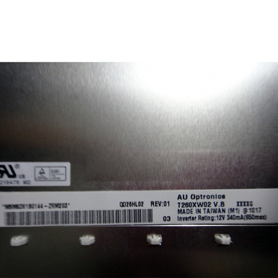 T260XW02 VB 30 Pins 26 Inch LCD Screen 1366*768 for AUO