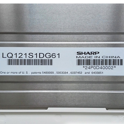 12.1 inch 82ppi lcd screen LQ121S1DG61 LCD Panel substitution for Sharp