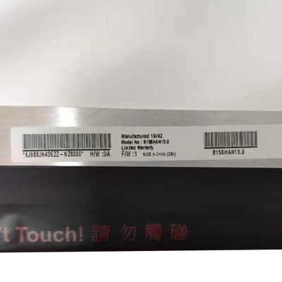 AUO Vertical Stripe 15.6 Inch LCD Panel B156HAN13.0 10pins LCD SCREEN