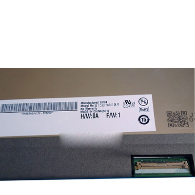 AUO Vertical Stripe 15.6 Inch LCD Pane B156HAN10.0 1920*1080 40 pins
