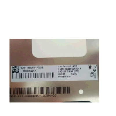 RGB Vertical Stripe B080EAN01.4 800*1280 31 pins LCD SCREEN