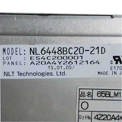 Original NL6448BC20-21D 6.5 inch LCD Screen panel for Industrial Equipment