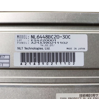 NEC 640*480 LVDS Original 20 pin 6.5 inch TFT LCD Screen Display NL6448BC20-30C