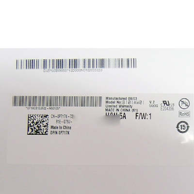B101AW01 V2 HW5A 1024*576 40 pins LCD display TFT Module
