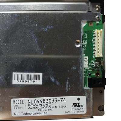 NL6448BC33-74 LCD Display Screen PANEL 10.4 inch 640(RGB)*480 for Industrial