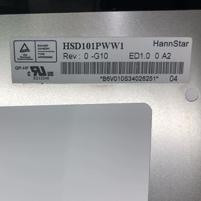 HannStar 10.1 inch lcd display panel 1280*800 LVDS HSD101PWW1-G10 lcd Screen module