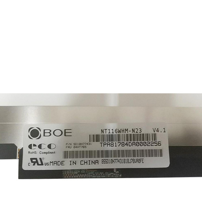 NT116WHM-N23 Laptop LCD Screen 11.6 inch 60HZ EDP 30 pins Slim TN Glossy For BOE