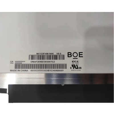 13.3 inch laptop led screen ips Display NV133FHM-N46 for Lenovo 5D10V07219
