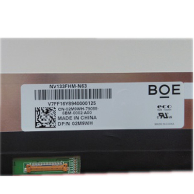 BOE NV133FHM-N63 1920x1080 FHD IPS Panel 13.3 inch Slim Led Laptop Screen