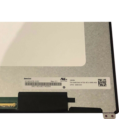 N140HCE-G52 Laptop Parts Lcd Screen Panel 14.0 Inch Slim 30pin 1920*1080 Display