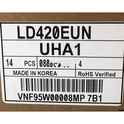 42.0 inch LCD Screen Display Panel LD420EUN-UHA1 for Digital Signage Video Wall