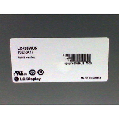 LC420WUN-SDA1 42 Inch LCD Video Wall Normally Black Transmissive