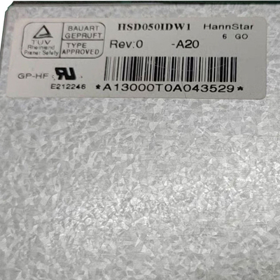 HannStar 5.0 Inch 800*480 RGB LCD Screen Display Panel HSD050IDW1-A20