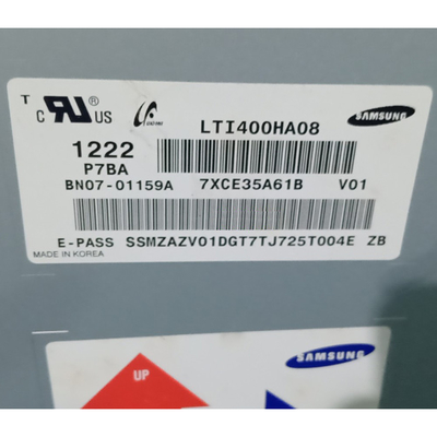 40.0 Inch Samsung LCD Screen Panel LTI400HA08-V For Digital Signage