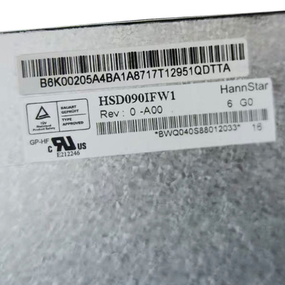 HSD090IFW1-A00 HannStar 9.0 inch 1024*600 TFT ips LCD Screen panel display