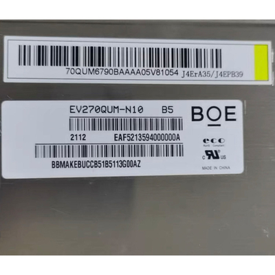 EV270QUM-N10 27.0 Inch BOE LCD Panel Screen 3840*2160 UHD LCD Displays
