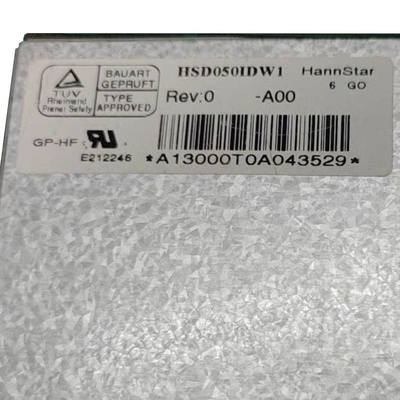 HannStar HSD050IDW1-A00 5 Inch LCD Panel RGB 800*480 WVGA 188PPI