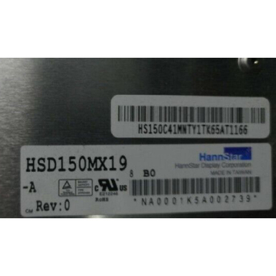 1024*768 TFT LCD Screen Displays HSD150MX19-A 15.0 Inch 20 Pins Connector