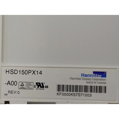 15.0 Inch TFT LCD Display HSD150PX14-A00 30 Pin 1024*768 TFT LCD Screen