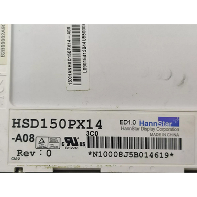 HSD150PX14-A08 LCD Screen Panel LCD Display 15.0 Inch 60Hz Transmissive