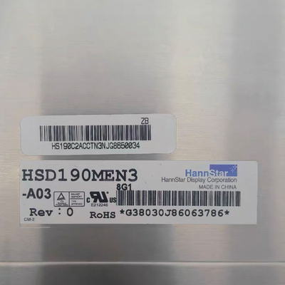 HSD190MEN3-A03 LCD Screen Display 19.0 Inch LCD Panel Module