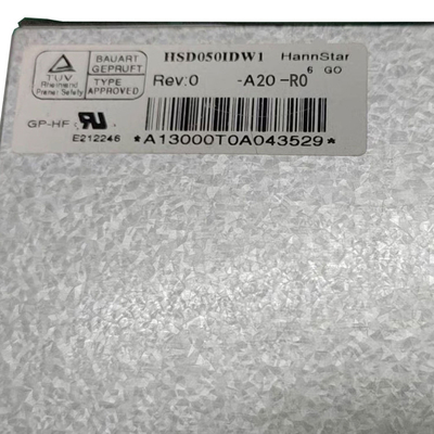 5.0 inch lcd panel display 800*480 40pins tft lcd screen HSD050IDW1-A20-R0