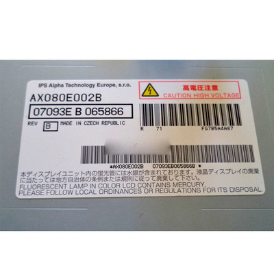 32.0 inch AX080E002B 12.0V Typ TFT LCD Screen