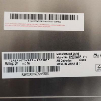 T200XW02 V1 LCD 30 pins 78PPI Display Panel