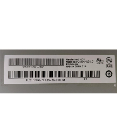 21.5 inch P215HAN01.0 1280*1024 96PPI TFT LCD Screen
