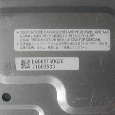 LQ065T5DG30 Original 6.5 inch LCD Display Screen for Car GPS Navigation