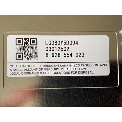 LQ080Y5DG04 LCD Screen Display 8.0 inch 800*480 LCD Panel