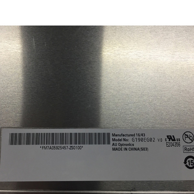New Origing G190EG02 V0 19.0 inch LCD Industrial Screen
