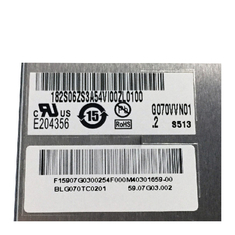 G070VVN01.2 7.0 inch TFT LCD Display 800*480 133PPI High Brightness Panel