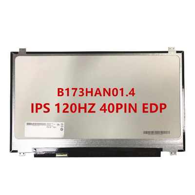 Supply B173HAN01.4 size 17.3 inch Matte Hard coating LCD Screen