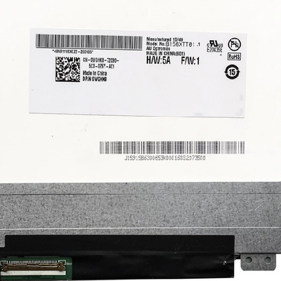 RGB vertical bars B156XTT01.1 size 15.6 inch LCD Display