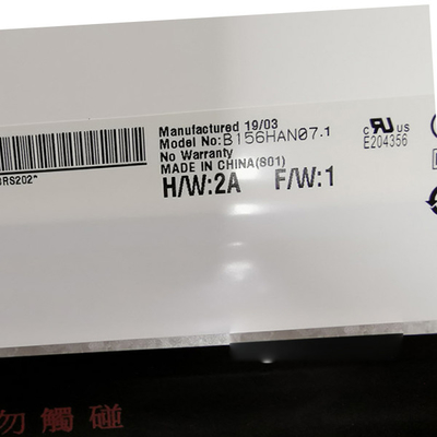 RGB vertical bar B156HAN07.1 1920*1080 TFT LCD Moudle