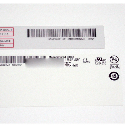 RGB 1280*800 size 15.4 inch B154EW09 V1 tft LCD Screen