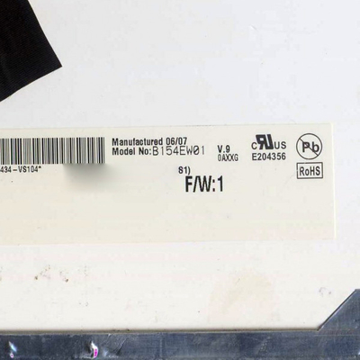 B154EW01 V9 new and origin 15.4 inch 60Hz LCD Moudle