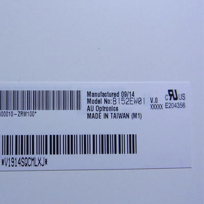 B152EW01 15.2 inch 1280*854 LCD Display LVDS