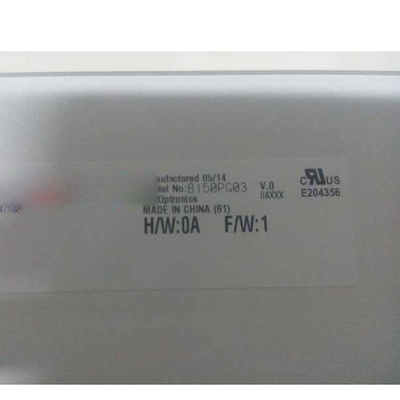 B150PG03 V0 15.0 inch 1400*1050 LCD Display TFT-LCD SCREEN