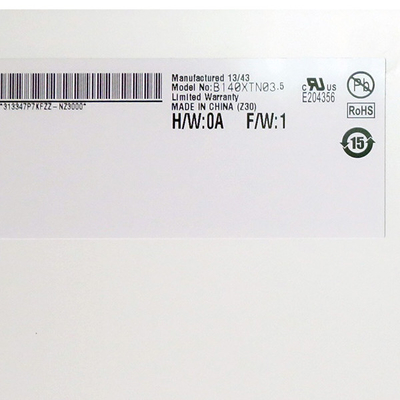 B140XTN03.5 14.0 inch 1366*768 For Laptop TFT-LCD SCREEN