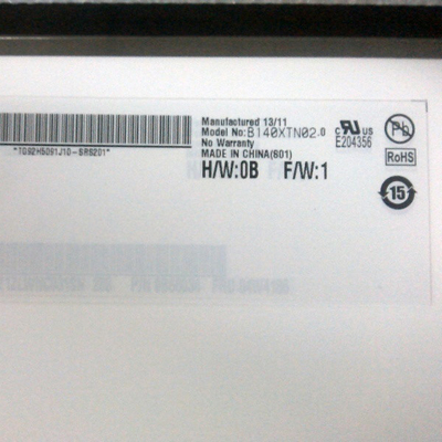 B140XTN02.0 14.0 inch 1366*768 TFT-LCD SCREEN LCD Display